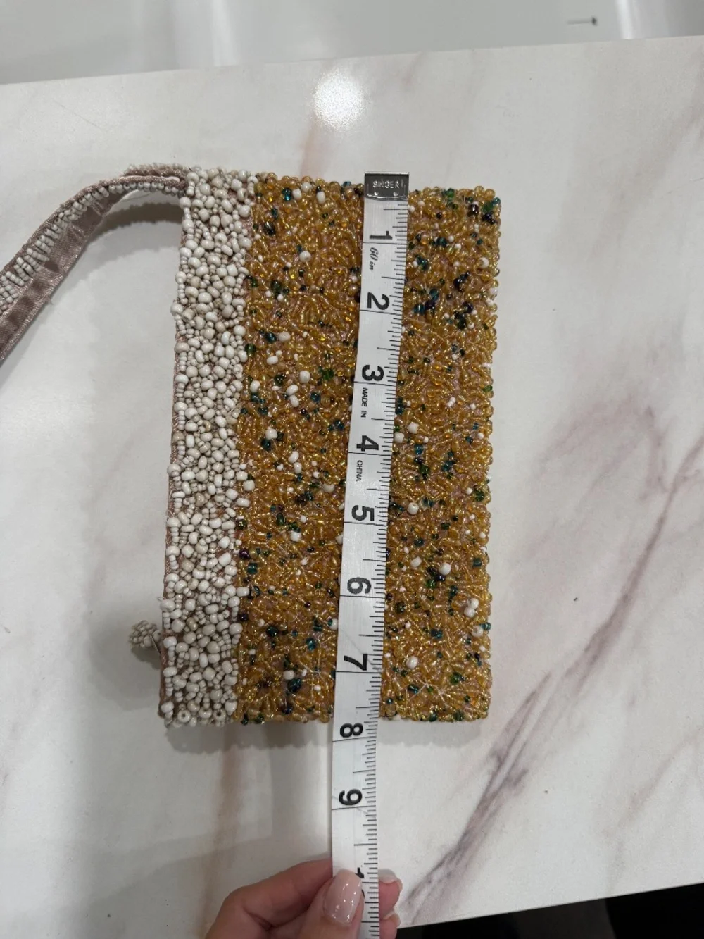 N/A beaded wristlet
